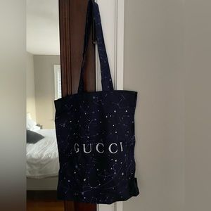 Gucci Constellation Canvas Tote